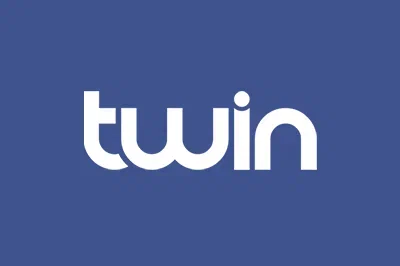 Логотип казино Twin